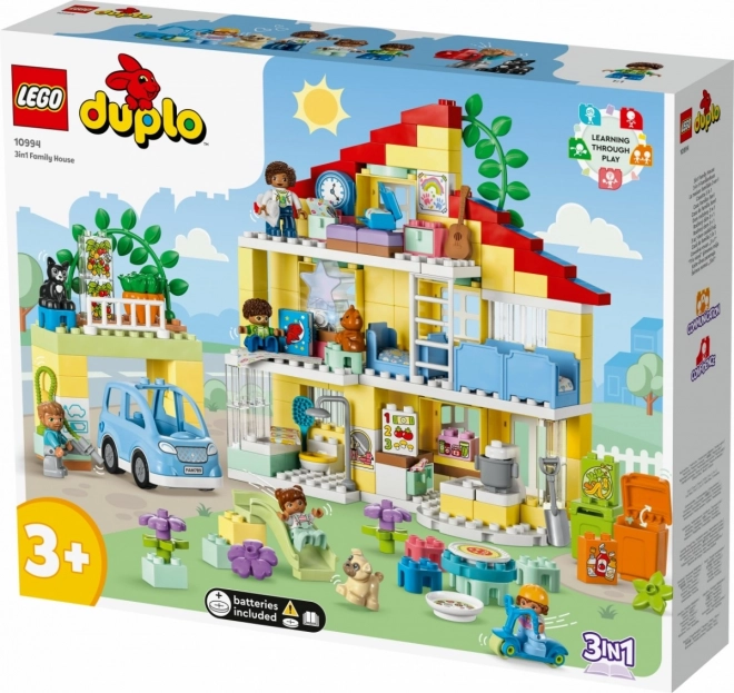 LEGO® DUPLO® 10994 Rodinný dům 3 v 1