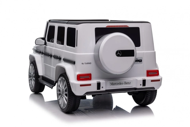 Mercedes G500 White 4x4 Battery Vehicle