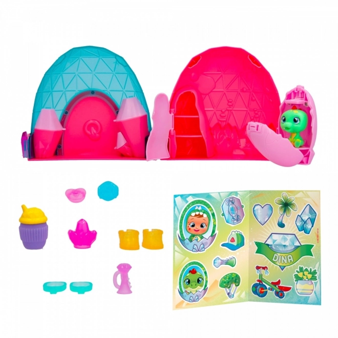 Lalinky Cry Babies Magic Tears Icy World Dinos