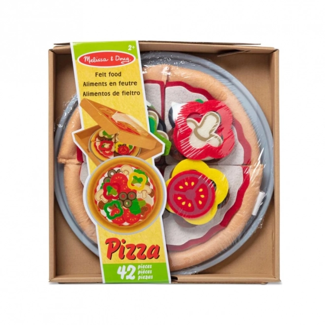 Melissa a Doug plstěná pizza