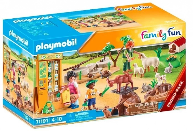 Family Fun 71191 Sada figurek Mini Zoo