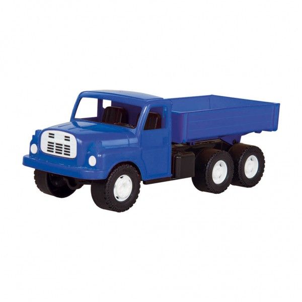 Auto nákladní Tatra 148 valník plast 30cm modrá v krabici 35x18x13cm
