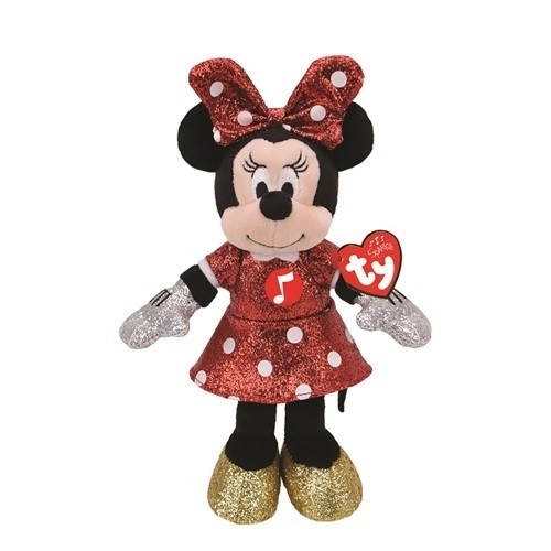 Měkká hračka Minnie Mouse se zvukem 20 cm