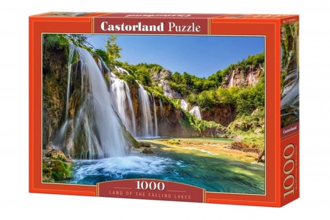 Puzzle Země padajících jezer 1000 dílků