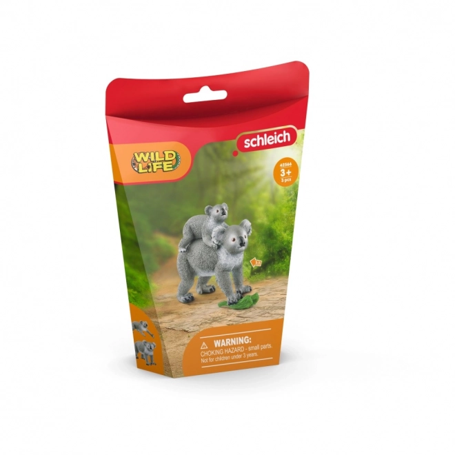 Figurky WILD LIFE maminka koala s mládětem