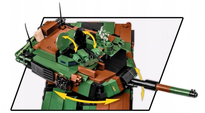 COBI 2623 Armed Forces Abrams M1A2 SEPv3, 1:35, 1000 k, 1 f