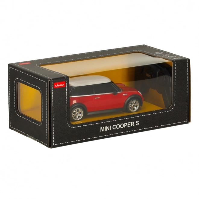 Rastar 15000 MINI COOPERS auto na dálkové ovládání 1:27 červené