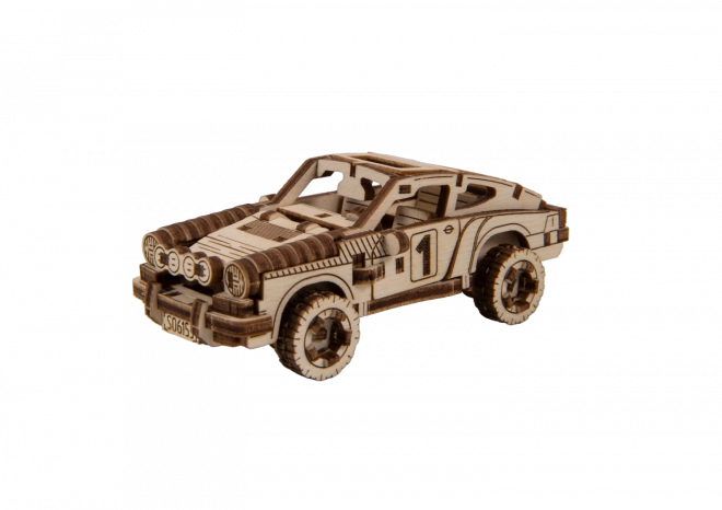 Wooden City 3D puzzle Superfast Rally Car č.4