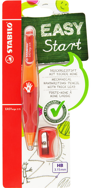 STABILO EASYergo tužka pro praváky 3,15 mm oranžová