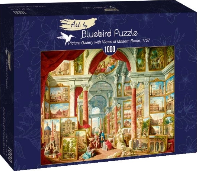 Bluebird puzzle Obrazárna - moderní Řím 1000 dílků