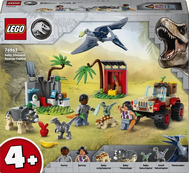 LEGO® Jurassic World 76963 Záchranářské středisko pro dinosauří mláďata