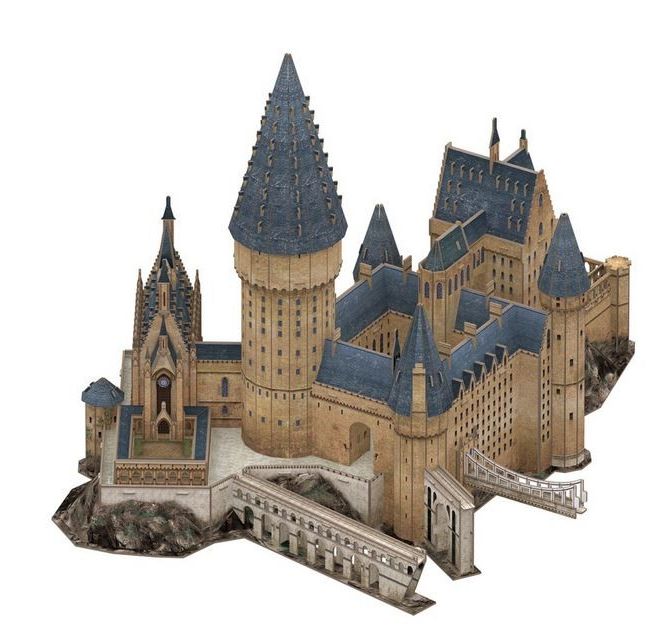 Puzzle 3D HP Bradavice ™ - Velk síň 161 dílků