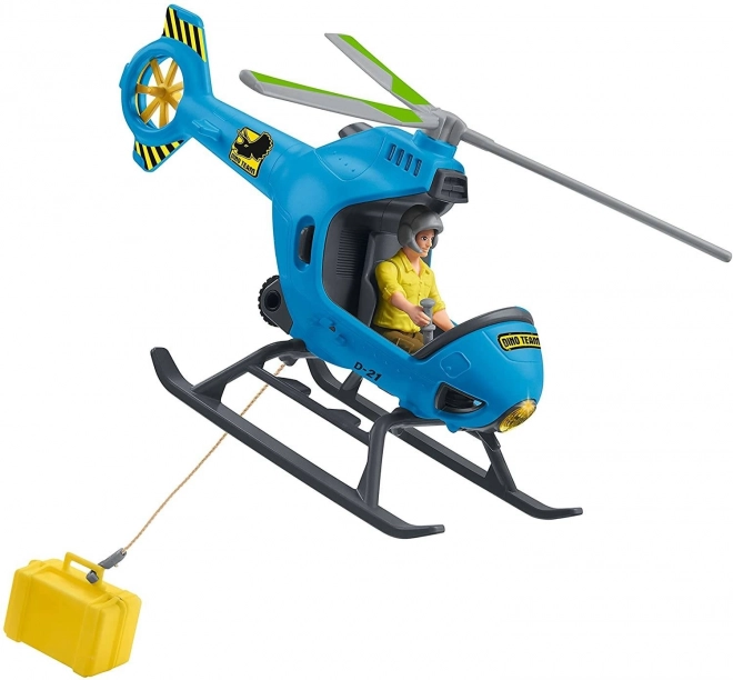 Schleich 41468 Powietrzny Atak Helikopter Dinosauři