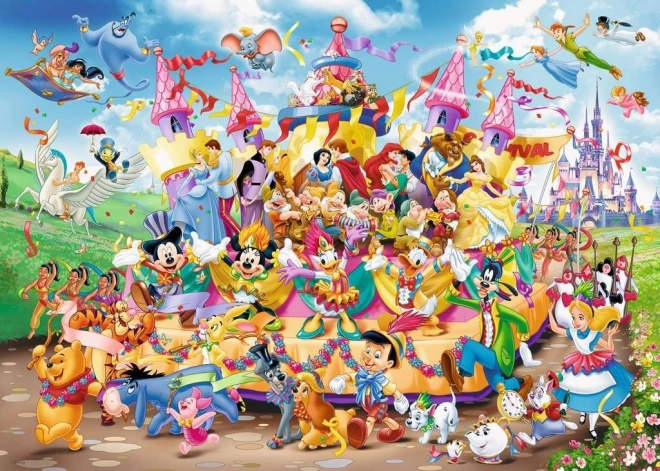 Puzzle 1000 prvků Karneval postaviček Disney