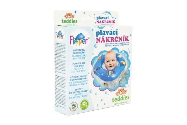 Plavací nákrčník Flipper – Žlutý