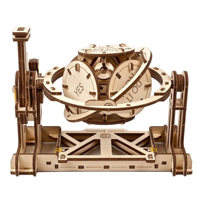 Ugears 3D dřevěné mechanické puzzle STEM náhodný generátor