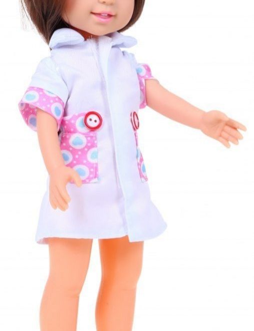 Velká panenka zdravotní sestry pro děti 3+ Příslušenství pro lékaře + stetoskop + teploměr + stříkačka