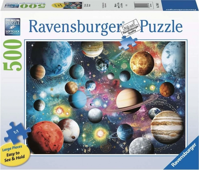 Puzzle Vesmír XXL 500 dílků Ravensburger