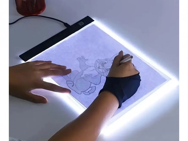 Podsvícený kreslící LED tablet pro děti