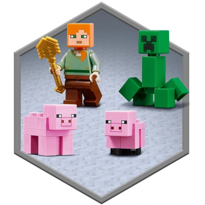 LEGO Minecraft 21170 Prasečí dům