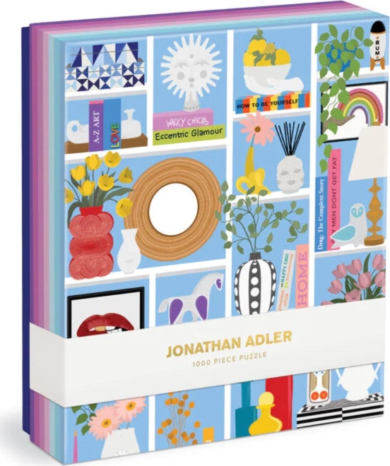 GALISON Puzzle Jonathan Adler - Shelfie 1000 dílků