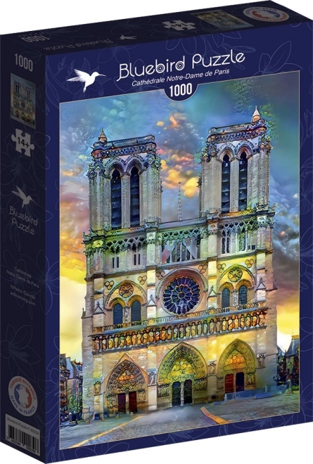 Puzzle Katedrála Notre-Dame v Paříži 1000 dílků