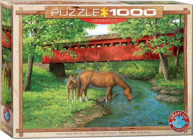 EUROGRAPHICS Puzzle Most u Sweet Water 1000 dílků