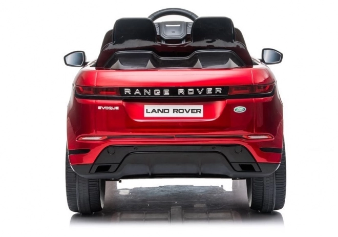 Range Rover Evoque Červeně lakované auto na baterie