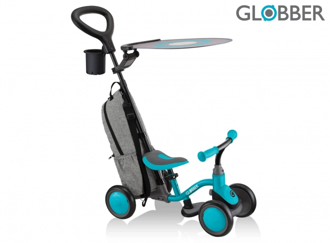 Globber odrážedlo 3v1 Deluxe - Learning Bike 3in1 Deluxe -Teal