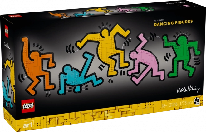 LEGO Art Keith Haring – Tančící postavy