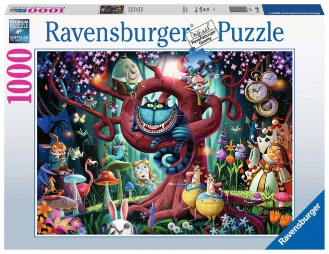 Puzzle 1000 dílků Téměř všichni jsou šílení z Alenky v říši divů