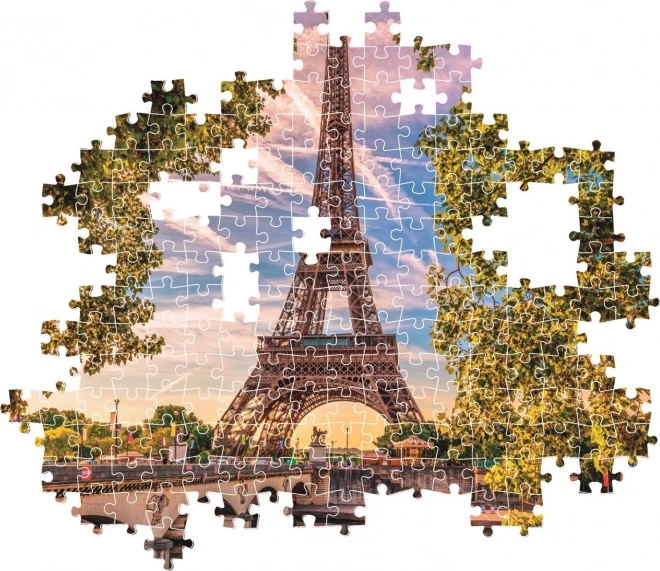 Puzzle 500 dílků Podél Řeky Seiny