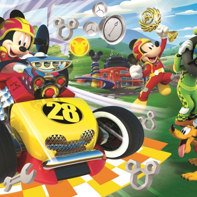 TREFL Puzzle Mickey a závodníci 60 dílků