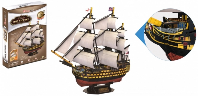 3D puzzle plachetnice HMS Victory