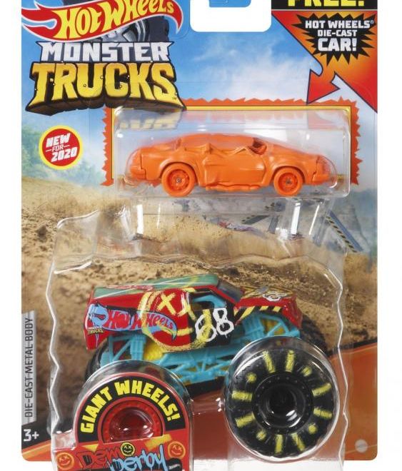 Hot Wheels Monster Trucks 1:64 s angličákem – Midwest Madness