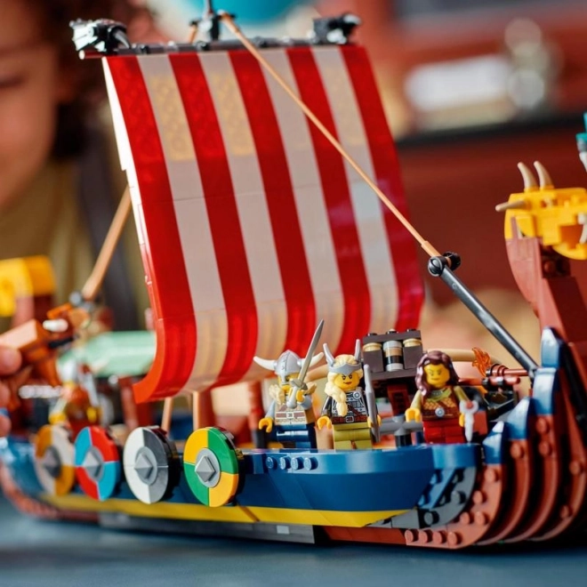 LEGO Creator 3v1 31131 Vikingská loď a mořský had
