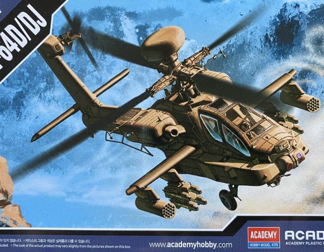 Plastikový model AH-64D/DJ