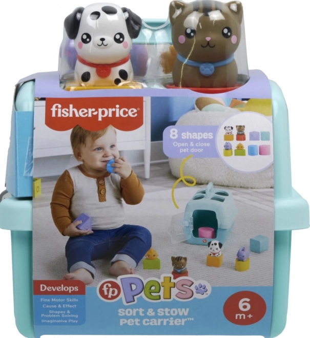 Fisher Price Vkládačka se zvířátky HTW93