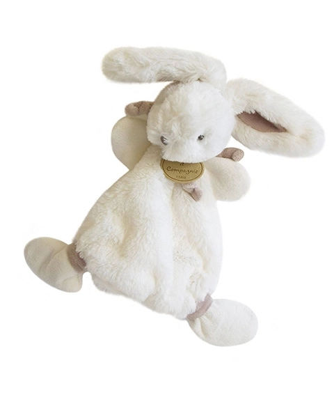 Doudou Plyšový králíček krémový 26 cm