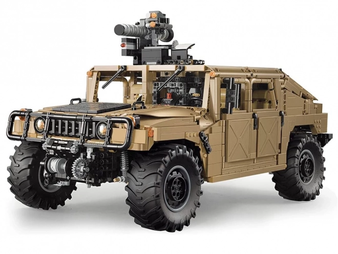 Stavebnice 3935-ele Vojenský automobil Humvee 1:18 ZA5252