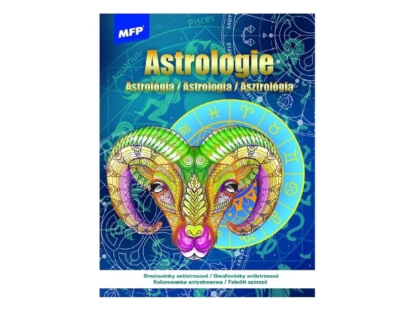 Antistresové omalovánky Astrologie