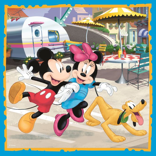 TREFL Puzzle Mickey Mouse a přátelé 3v1 (20,36,50 dílků)