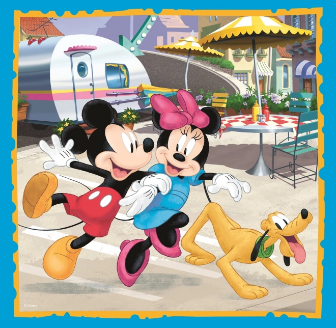 TREFL Puzzle Mickey Mouse a přátelé 3v1 (20,36,50 dílků)