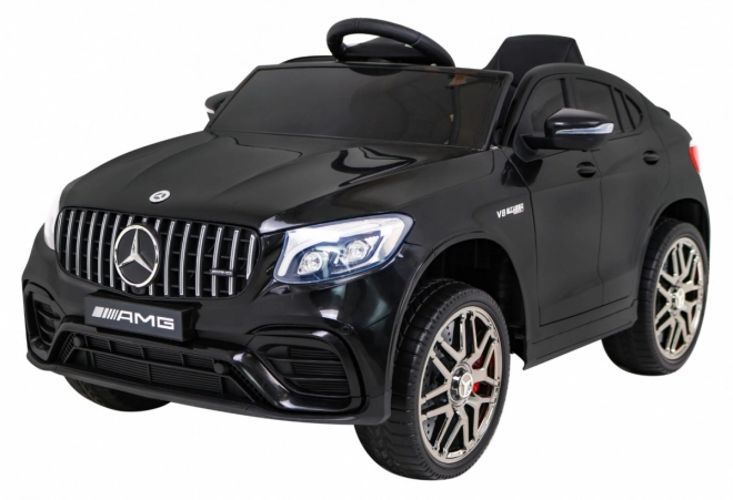 Mercedes Benz GLC63S pro děti černý + dálkové ovládání + pohon 4x4 + MP3 LED + EVA + pomalý start