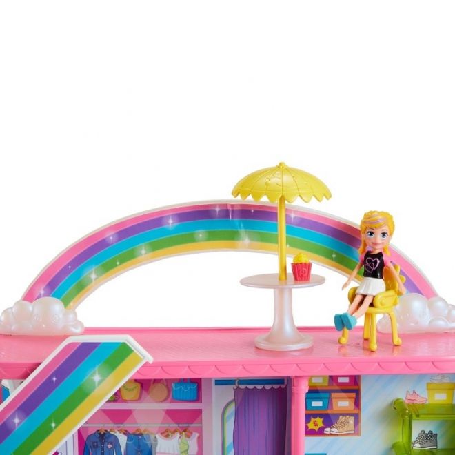 Sada figurek Polly Pocket Rainbow Shopping Centre