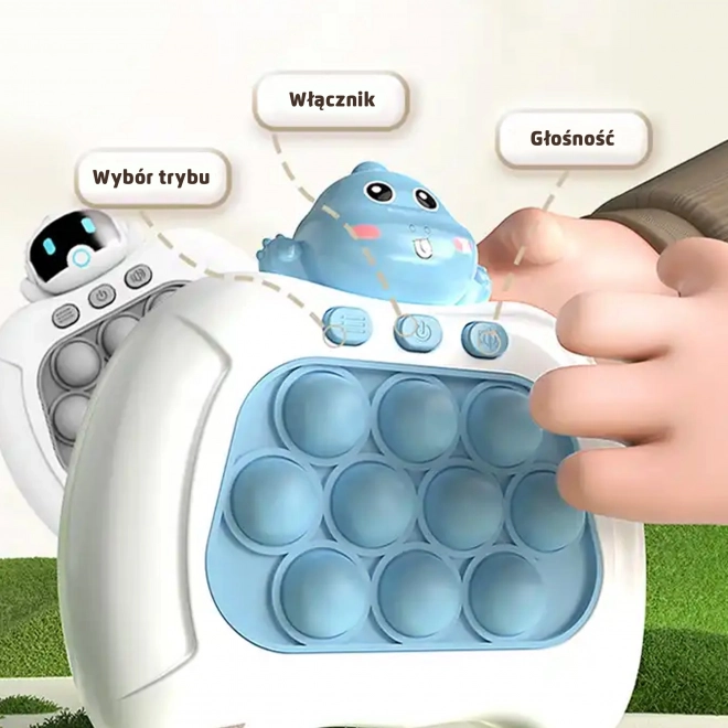 Elektronická hra Pop It Dino modrý