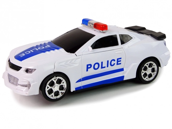 Policejní auto 2v1 Transformers Zvuky Výstřely Světla