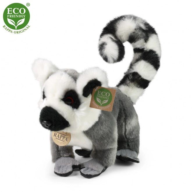 Plyšový lemur stojící 28 cm ECO-FRIENDLY