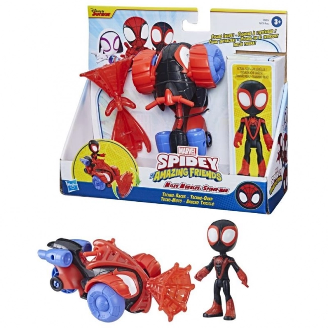 Figurka s vozidlem Marvel Spidey a super-kamarádi, Spidey Web Crawler – Iron Man