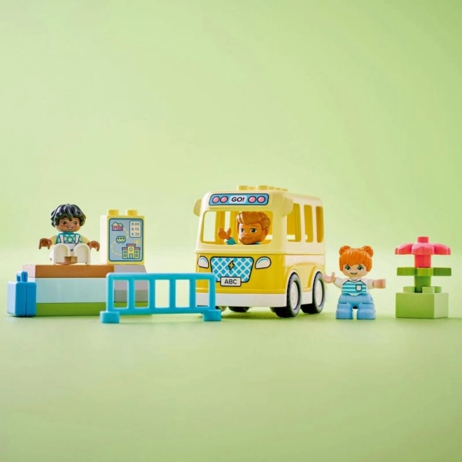 Kostičky Duplo Jízda autobusem
